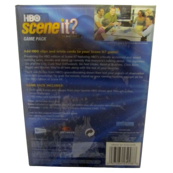 Scene It HBO Edition Expansion Only DVD Video Game 2005 - Picture 3 of 5